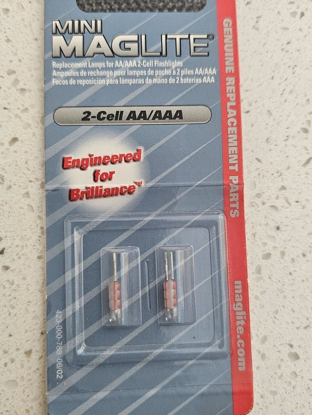 Mini Maglite 2 Replacement Lamps/bulbs AA/AAA 2-Cell Flashlights